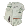 New Arrival LACOSTE CREW NECK SWEATSUIT Men - GREEN -HCV
