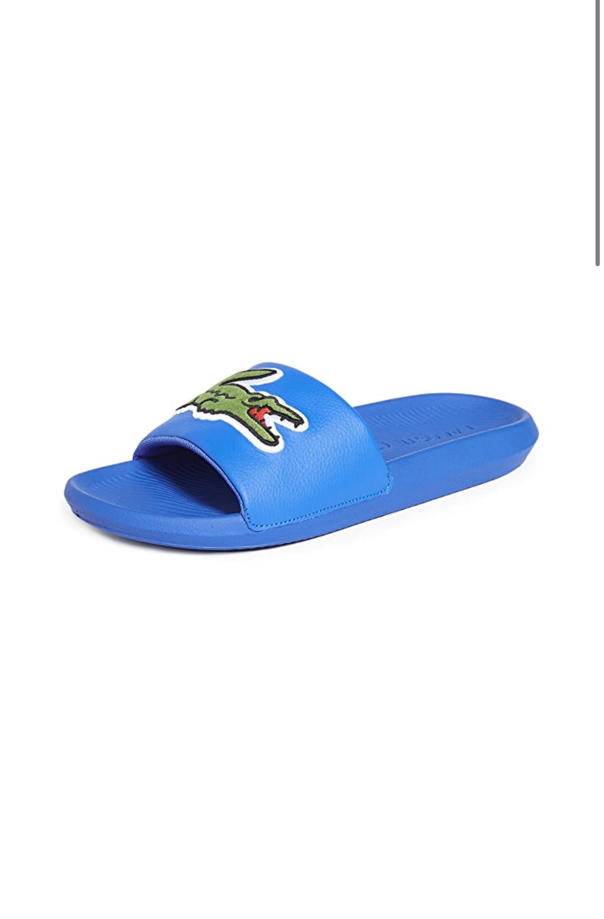 New Arrival LACOSTE BIG GATOR SLIDES MENS - ROYAL BLUE