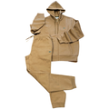 New Arrival LACOSTE FUll ZIP HOODED CLASSIC SWEATSUIT Men -BROWN