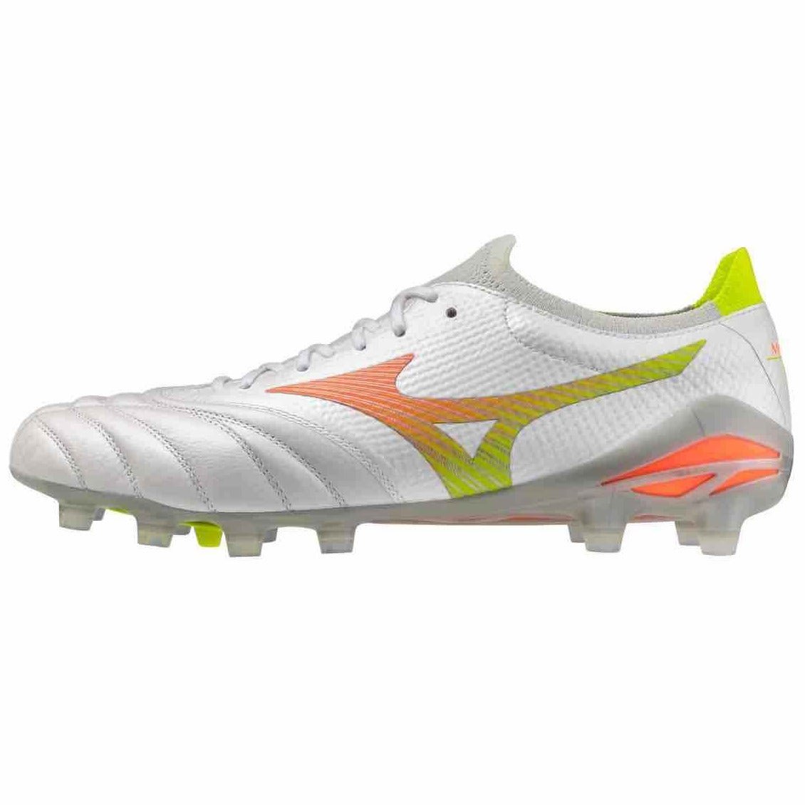 New Arrival Mizuno Morelia Neo V Beta Elite Firm Ground Soccer Cleats - Prism White Pack (FA26)