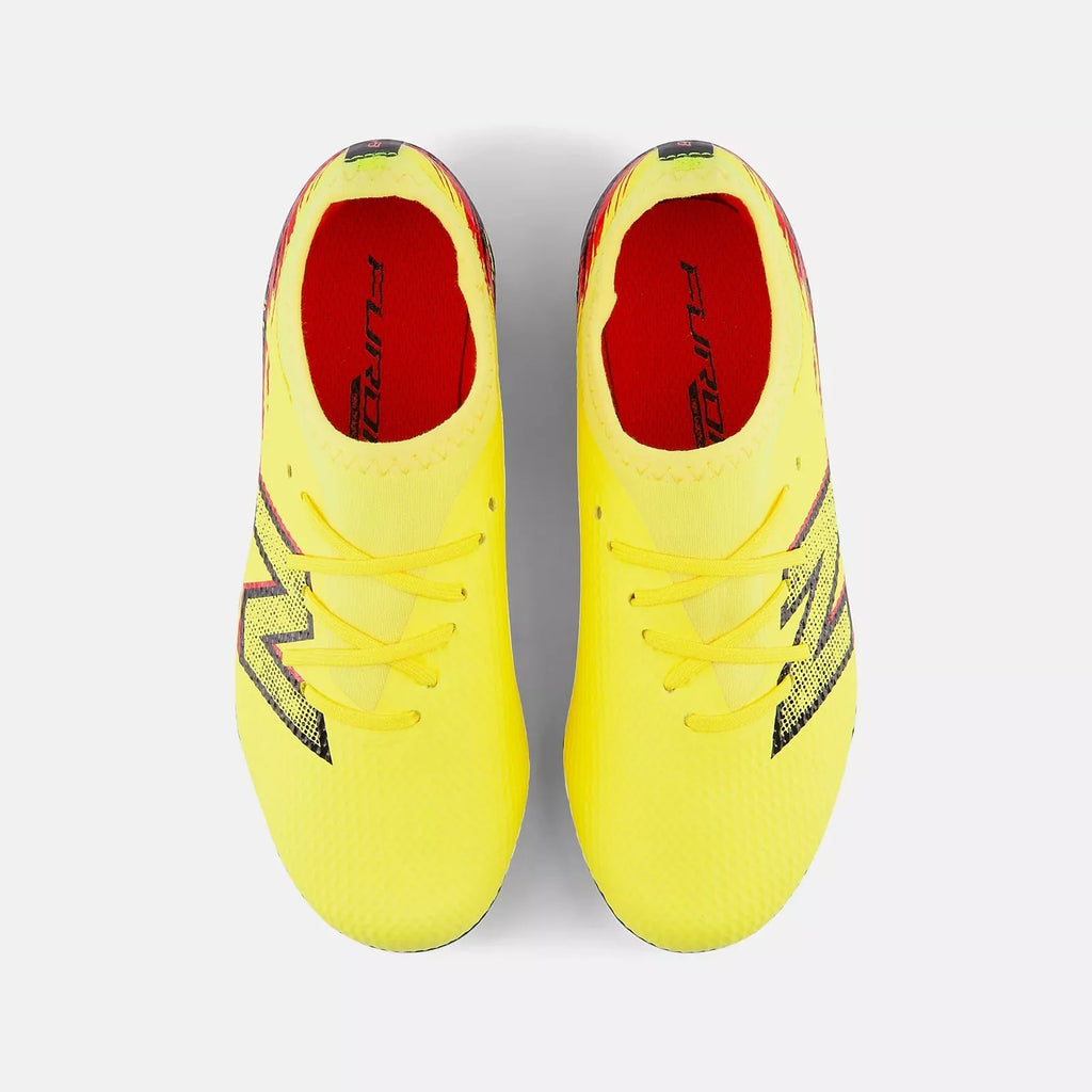 New Arrival New Balance Junior Furon Team V8 Wide Firm Ground Soccer Cleats - Live Wire Pack (SP26)