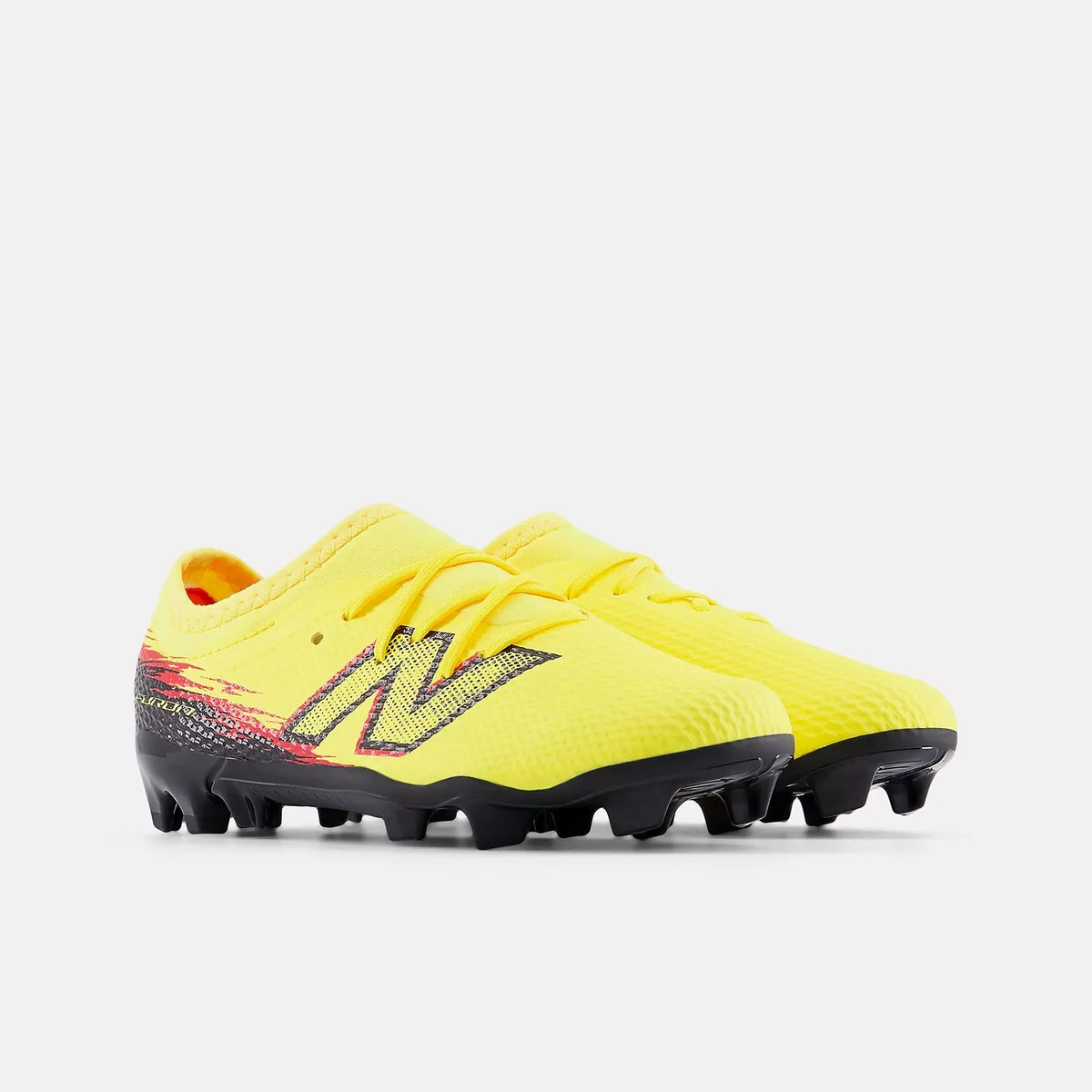 New Arrival New Balance Junior Furon Team V8 Wide Firm Ground Soccer Cleats - Live Wire Pack (SP26)