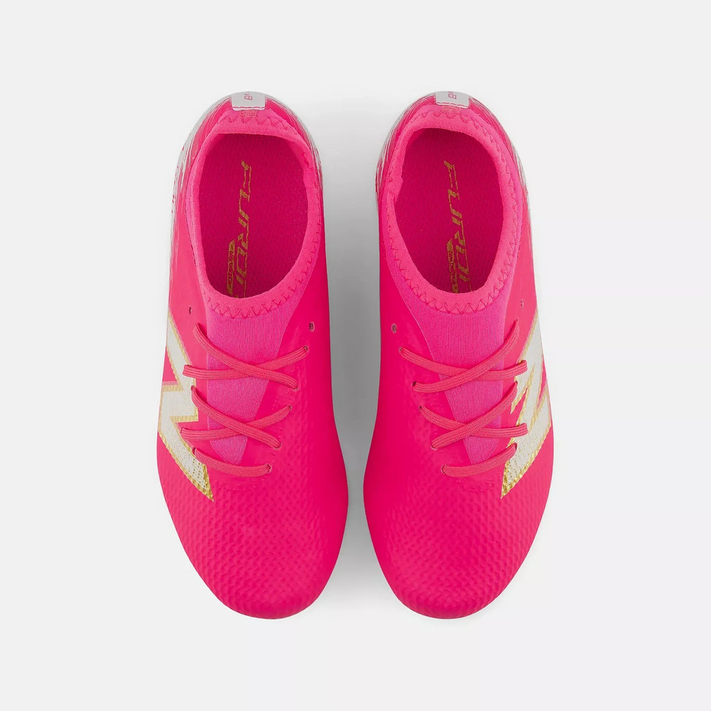 New Arrival New Balance Junior Furon Team V8 Wide Firm Ground Soccer Cleats - Pure Ambition Pack (SP26)