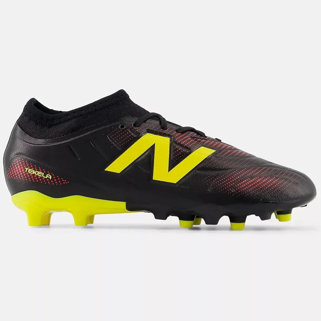 New Arrival New Balance Junior Tekela Team Low Laced V5 Wide Firm Ground Soccer Cleats - Live Wire Pack (SP26)