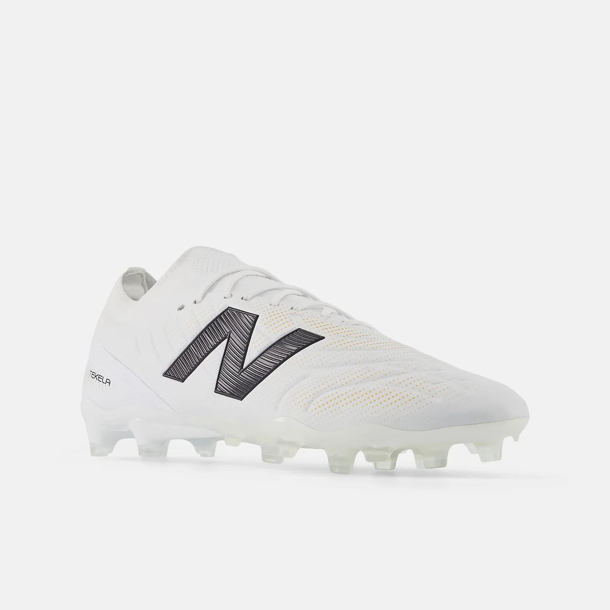 New Arrival New Balance Tekela Elite Low Laced V5 2E Wide Firm Ground Soccer Cleats-White Pack (FA25)