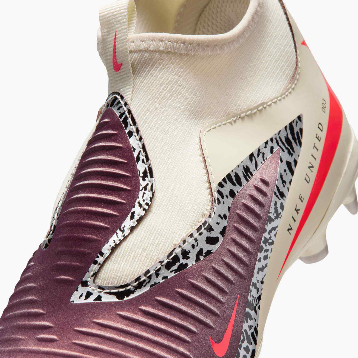 New Arrival Nike Junior Phantom 6 High Academy NU3 Firm/Multi Ground Soccer Cleats - United NU3 Pack (SU26)