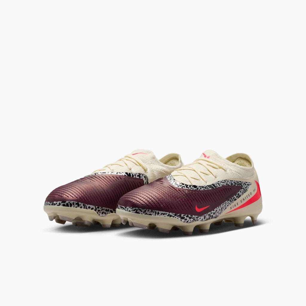 New Arrival Nike Junior Phantom 6 Low Pro NU3 Firm/Multi Ground Soccer Cleats - United NU3 Pack (SU26)