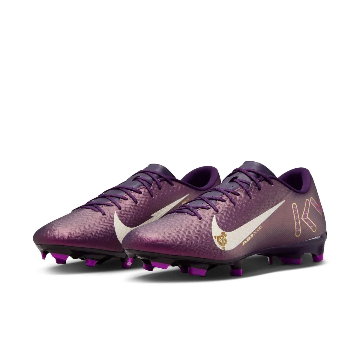 New Arrival Nike Zoom Vapor 16 Academy KM Firm/Multi Ground Soccer Cleats - Mbappe PE (SU25)