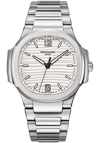 Patek Philippe 35.2mm Ladies' Automatic Nautilus Watch Opaline Dial 7118/1A