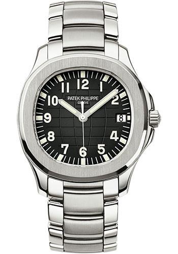 Patek Philippe 40mm Men's Aquanaut Watch Black Dial 5167/1A