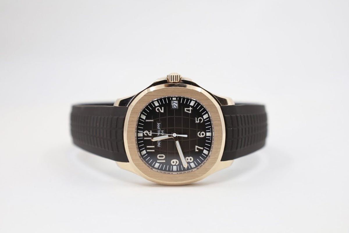 Patek Philippe 40mm Men's Aquanaut Watch Chocolate Dial 5167R