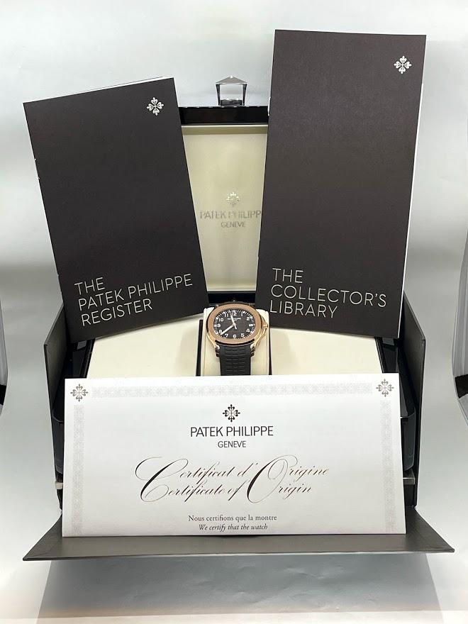 Patek Philippe 40mm Men's Aquanaut Watch Chocolate Dial 5167R