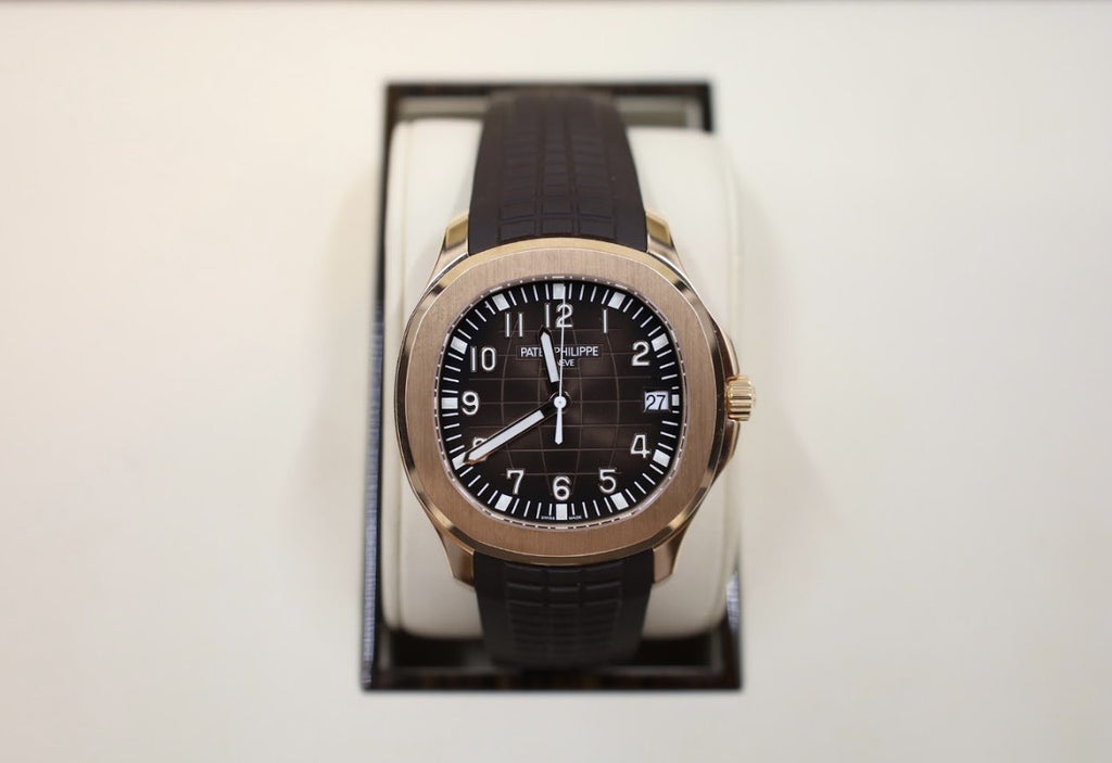 Patek Philippe 40mm Men's Aquanaut Watch Chocolate Dial 5167R