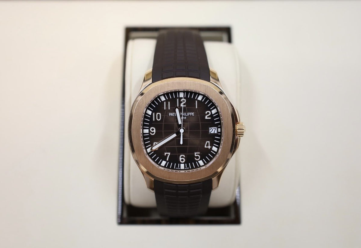 Patek Philippe 40mm Men's Aquanaut Watch Chocolate Dial 5167R