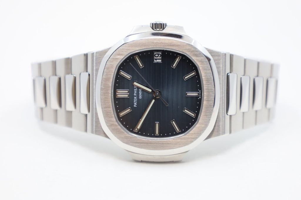Patek Philippe 40mm Nautilus Watch Blue Dial 5711/1A