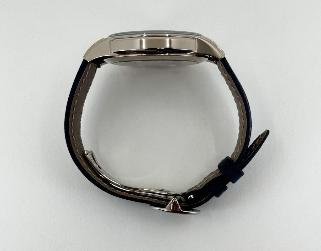 Patek Philippe 41mm Complication Watch - Blue Dial - Blue Calfskin Strap - 5172G-001