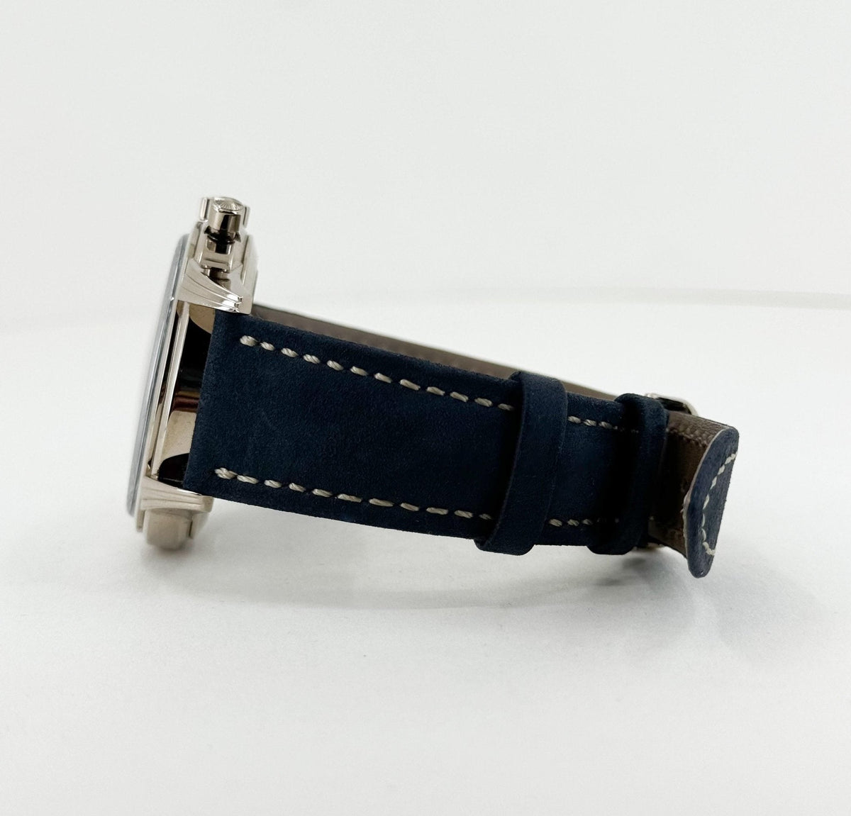 Patek Philippe 41mm Complication Watch - Blue Dial - Blue Calfskin Strap - 5172G-001