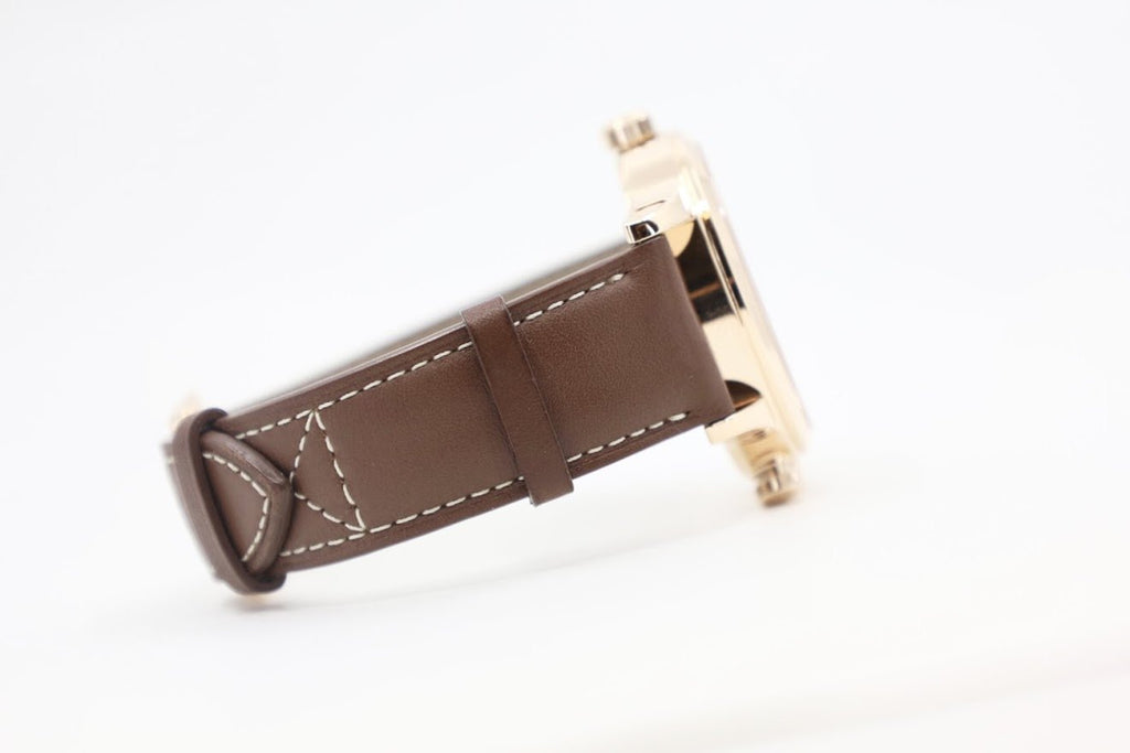 Patek Philippe 42mm Complications Calatrava Pilot Travel Time - 42mm - Rose Gold - Brown Sunburst Dial Brown Dial 5524R