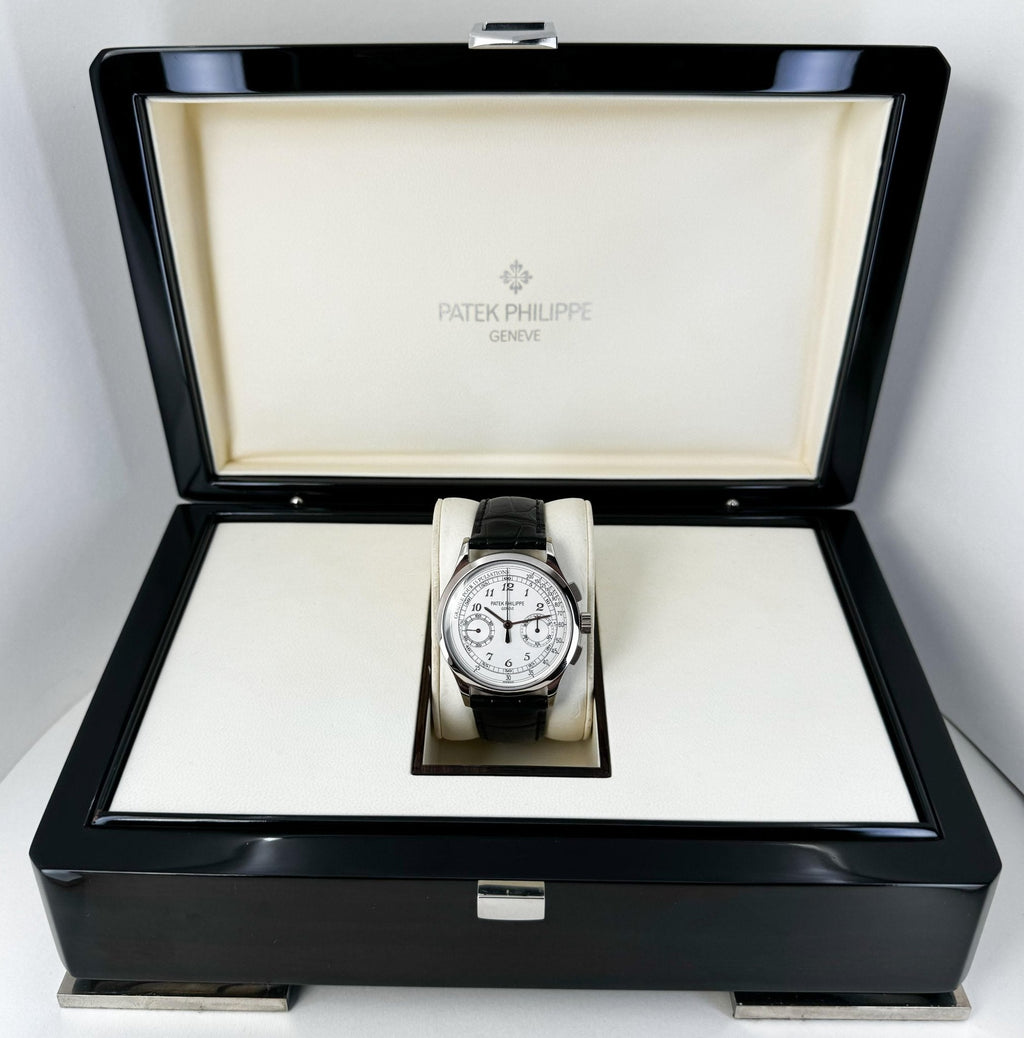 Patek Philippe 5170G-001 Complications Chronograph 39.4mm Silver White Arabic White Gold Manual