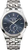 Patek Philippe Complications Day-Date Annual Calendar Moon Phases White Gold Blue Dial | 5396/1G-001