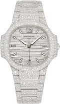 Patek Philippe Nautilus Ladies White Gold/Diamond Paved | 7118/1450G-001