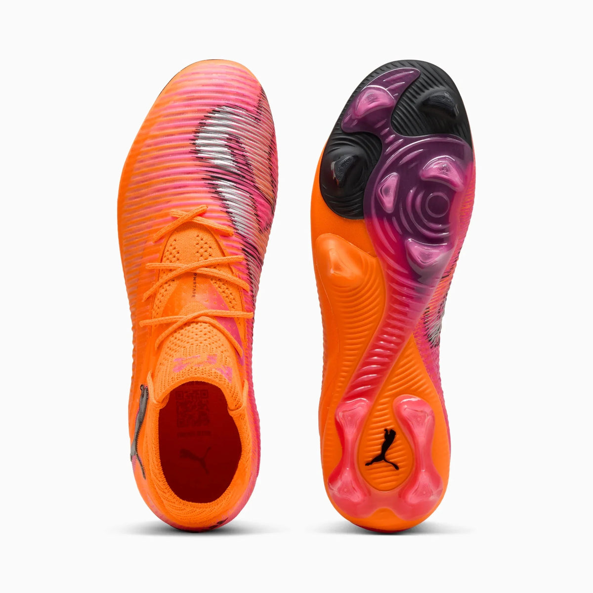 New Arrival Puma Future 8 Ultimate Firm Ground Soccer Cleats - Hot Pursuit Pack (FA25)
