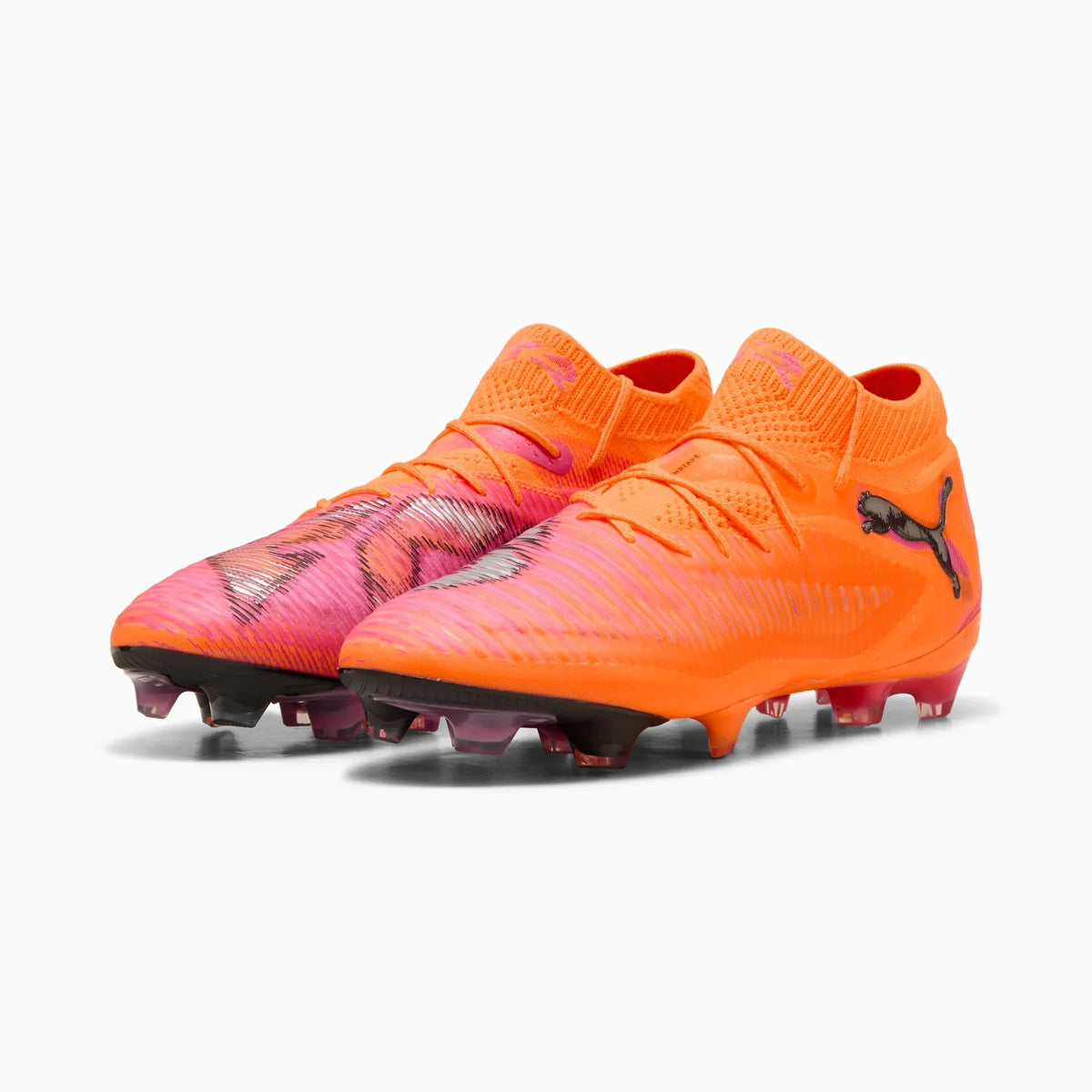 New Arrival Puma Future 8 Ultimate Firm Ground Soccer Cleats - Hot Pursuit Pack (FA25)