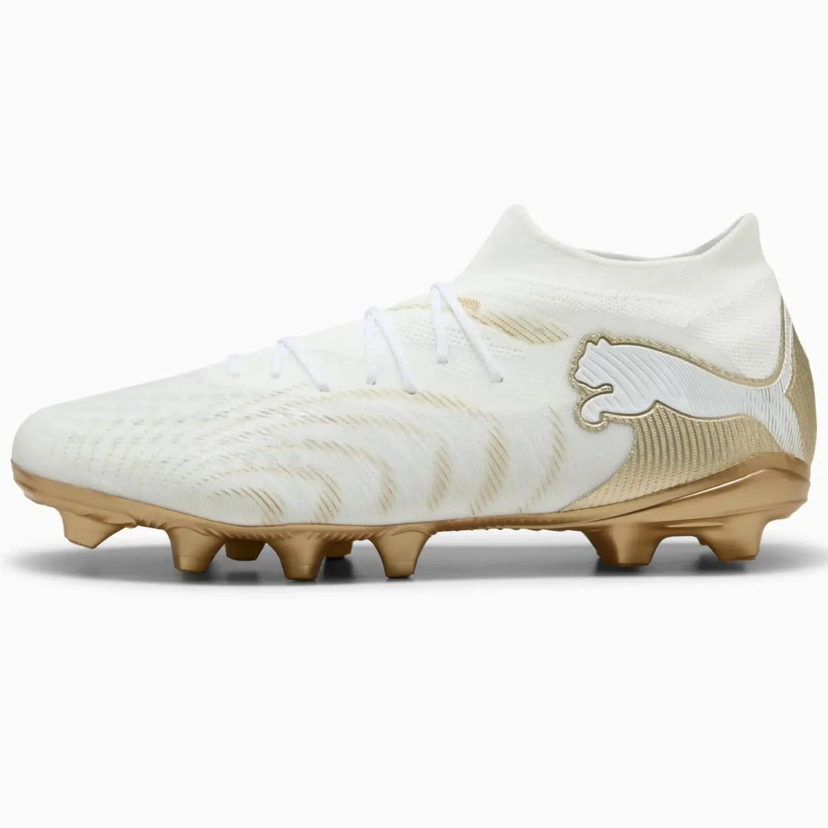 New Arrival Puma Future 9 Match Firm/Artificial Ground Soccer Cleats - Whiteout Pack (SP26)