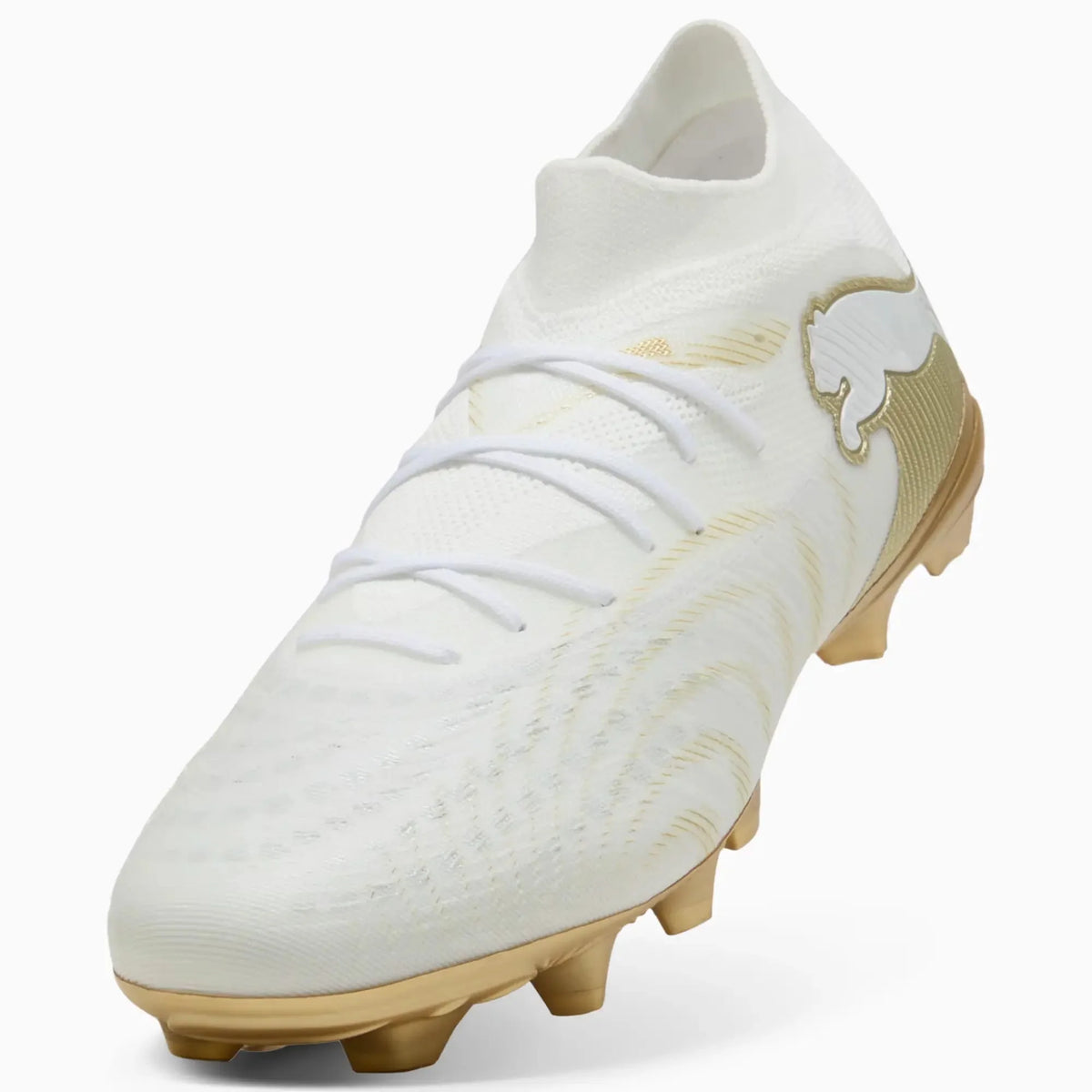 New Arrival Puma Future 9 Match Firm/Artificial Ground Soccer Cleats - Whiteout Pack (SP26)