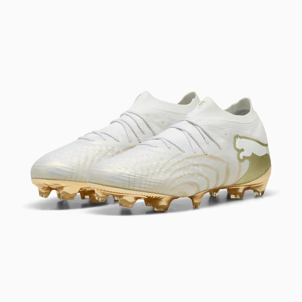 New Arrival Puma Future 9 Ultimate Firm Ground Soccer Cleats - Whiteout Pack (SP26)