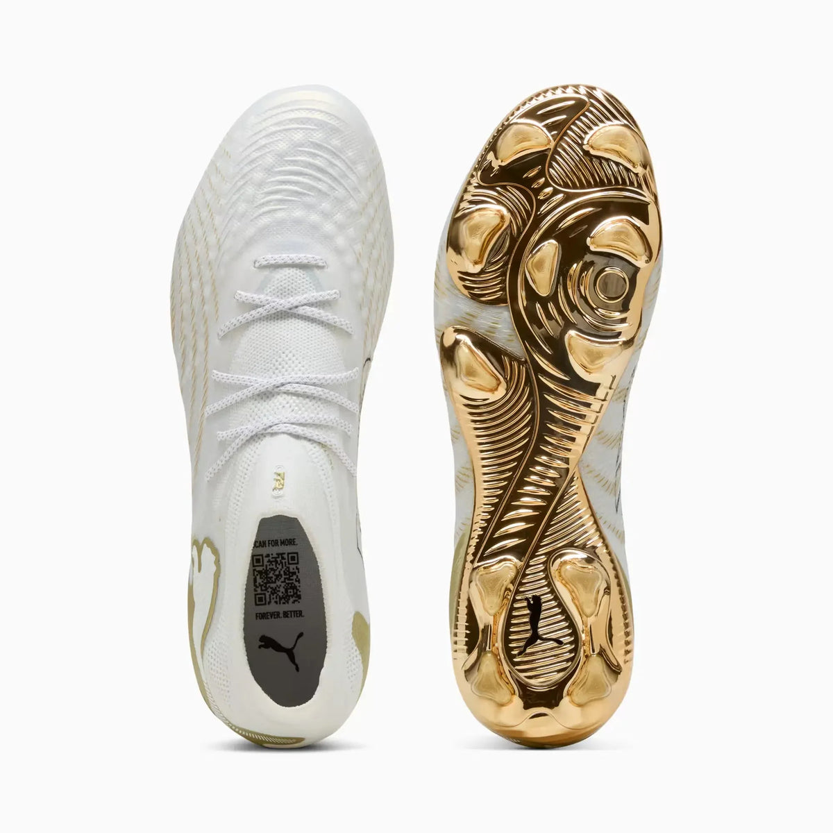New Arrival Puma Future 9 Ultimate Firm Ground Soccer Cleats - Whiteout Pack (SP26)