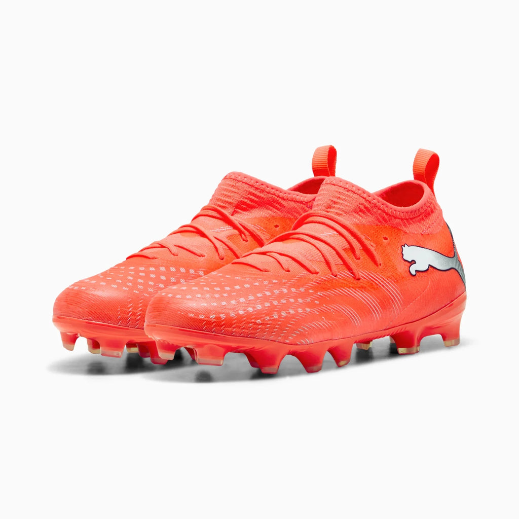 New Arrival Puma Junior Future 9 Match Firm/Artificial Ground Soccer Cleats - Unleashed Pack (SP26)