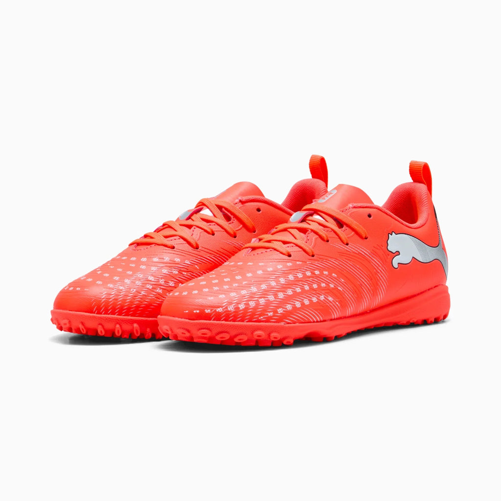 New Arrival Puma Junior Future 9 Play Turf Soccer Shoes - Unleashed Pack (SP26)